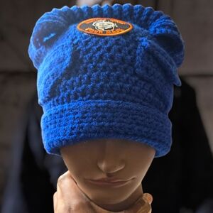 "Michael Myers" inspired Handmade Crochet Beanie W/patch, Unisex, Adult, OFFERS
